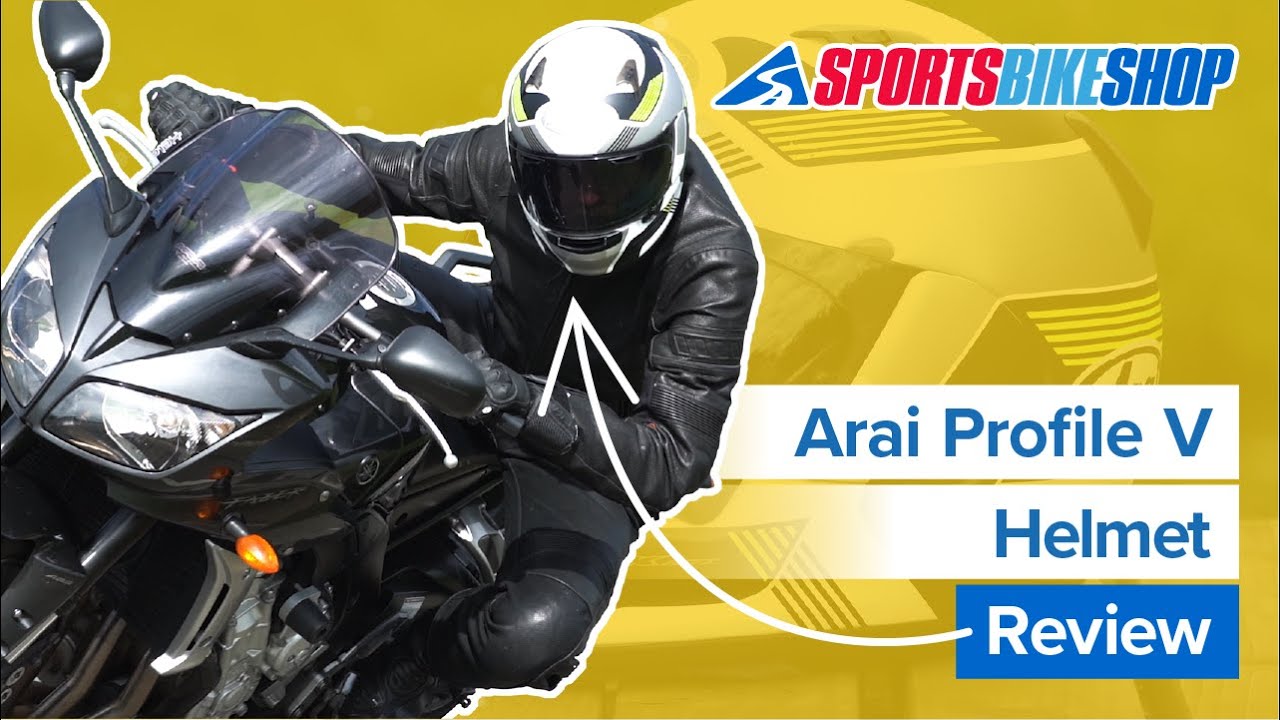 Arai Profile V motorcycle helmet review - Sportsbikeshop