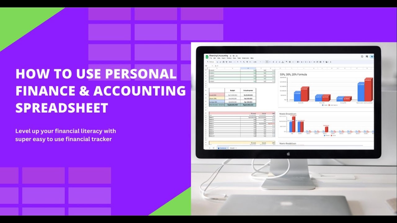 How to use personal finance and accounting spreadsheet