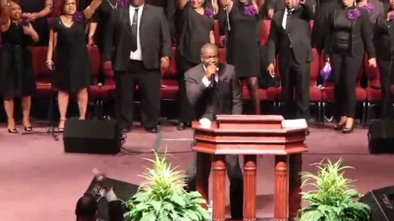 Rev Clinton McFarland Closing- Our First Service in OUR PLACE OF GRACE