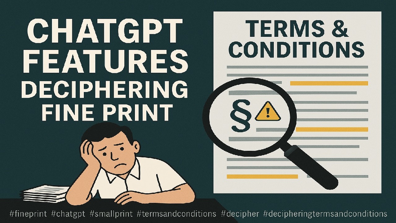 How to Use ChatGPT to Find Hidden Clauses & Understand the Fine Print in Any Document
