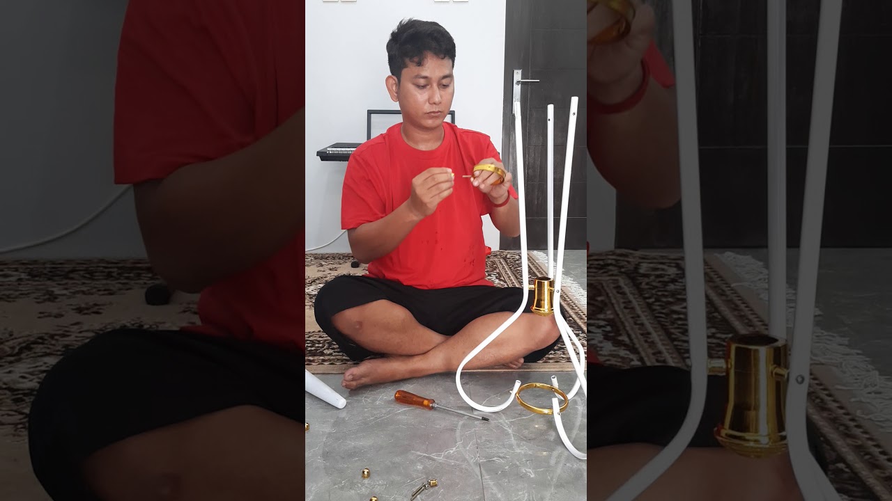 Cara pasang pot corong