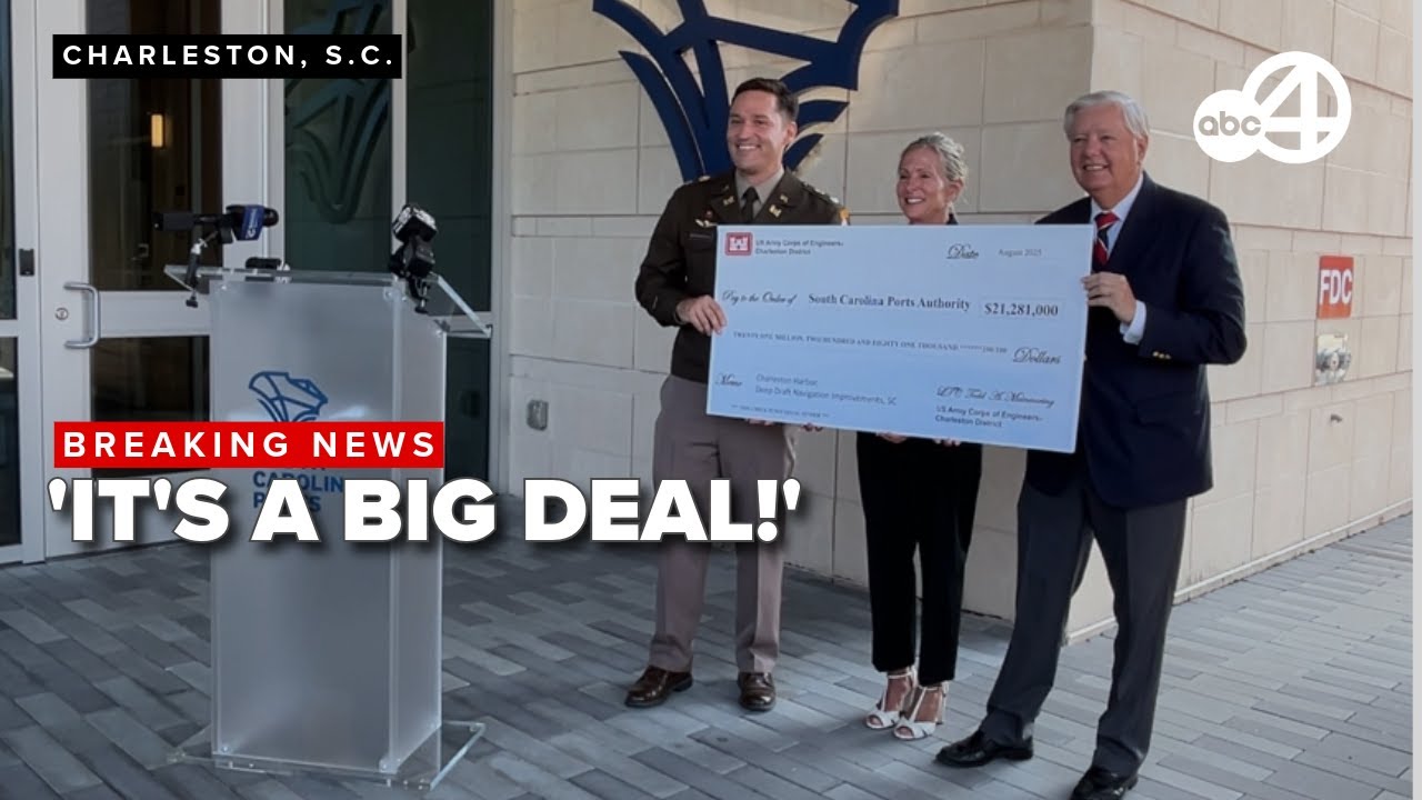 Charleston Harbor deepening project finally complete