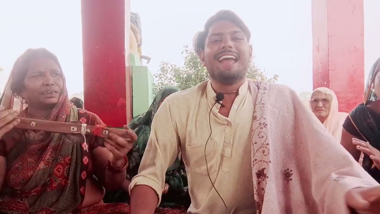 न्यू निर्गुण ✍️✍️ भजन चुनर 🪈🌸 धूल बाय 🌟✨ले धोबी 🪈🪷 घाट लगा 🪈😭😭पीहर मै राधे राधे 🙏🙏