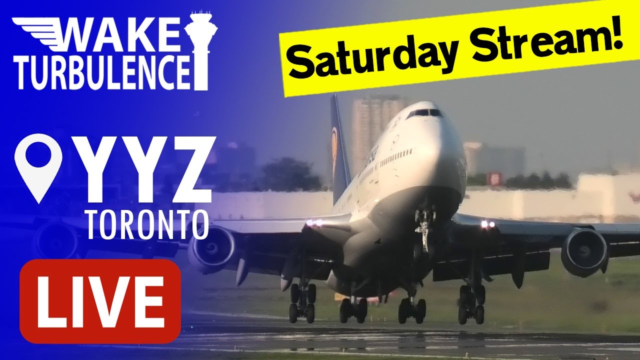 🔴 LIVE Toronto Pearson Airport Plane Spotting ️✈️ Saturday YYZ Action!
