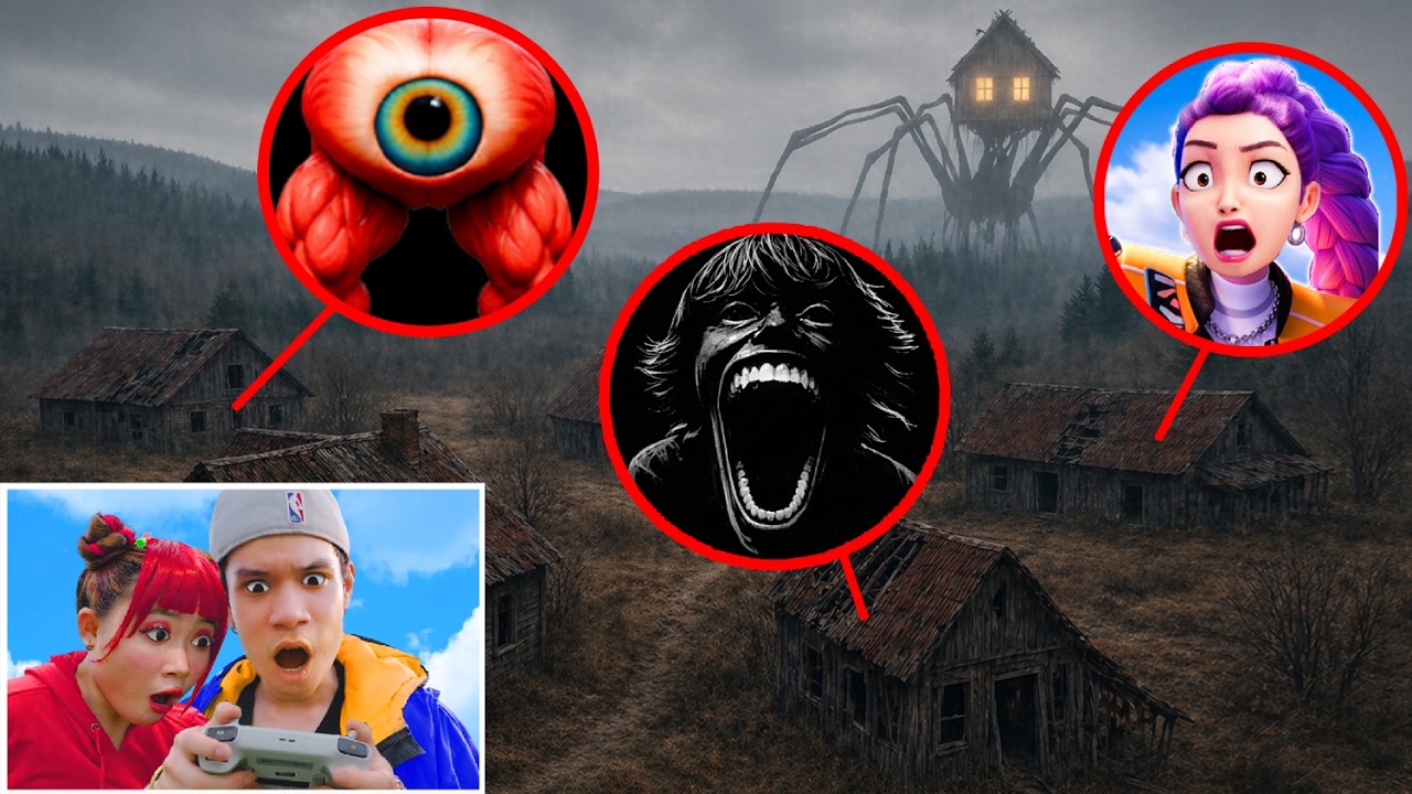 WE FOUND TOK TOK MATAH & SCP 067 in REAL LIFE at 3AM!! (RUMI SAVED THEM)