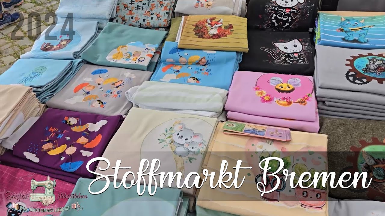Stoffmarkt Holland in Bremen vom 09.06.2024 | Bürgerweide Bremen | Handarbeiten | Nähen
