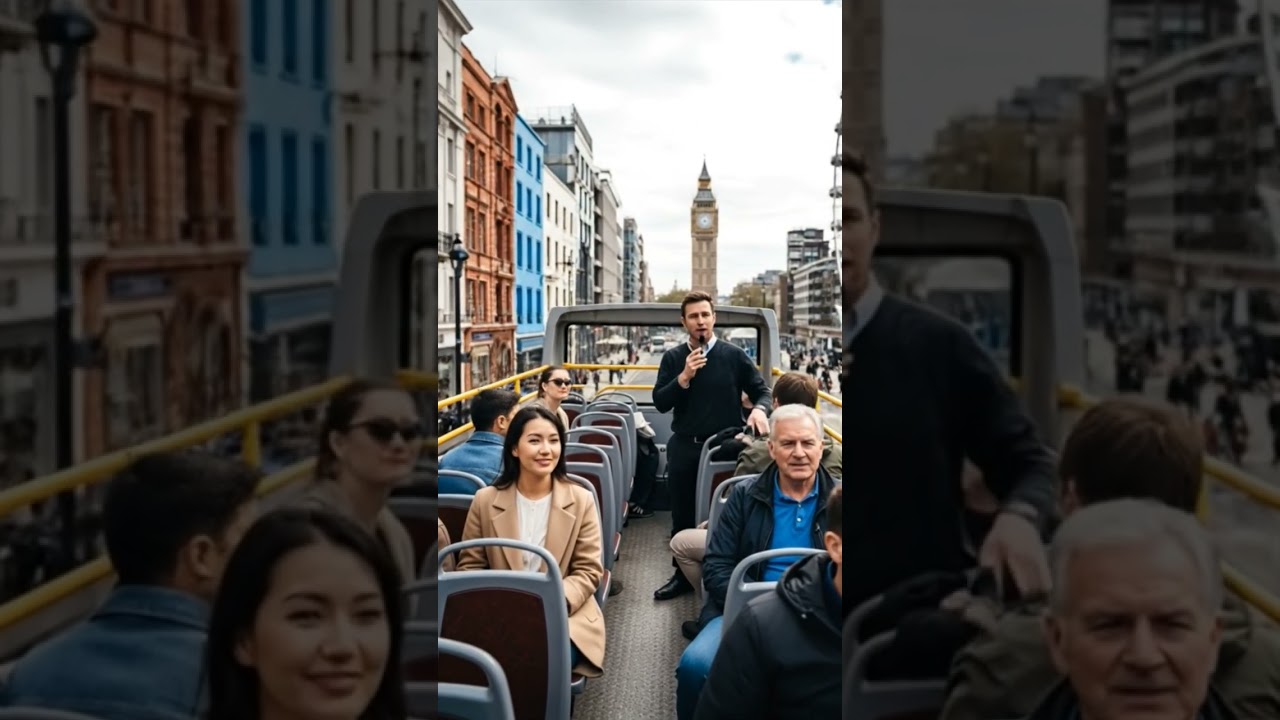 London Bus Tour 🇬🇧 | City Views, Classic Streets & Travel Mood