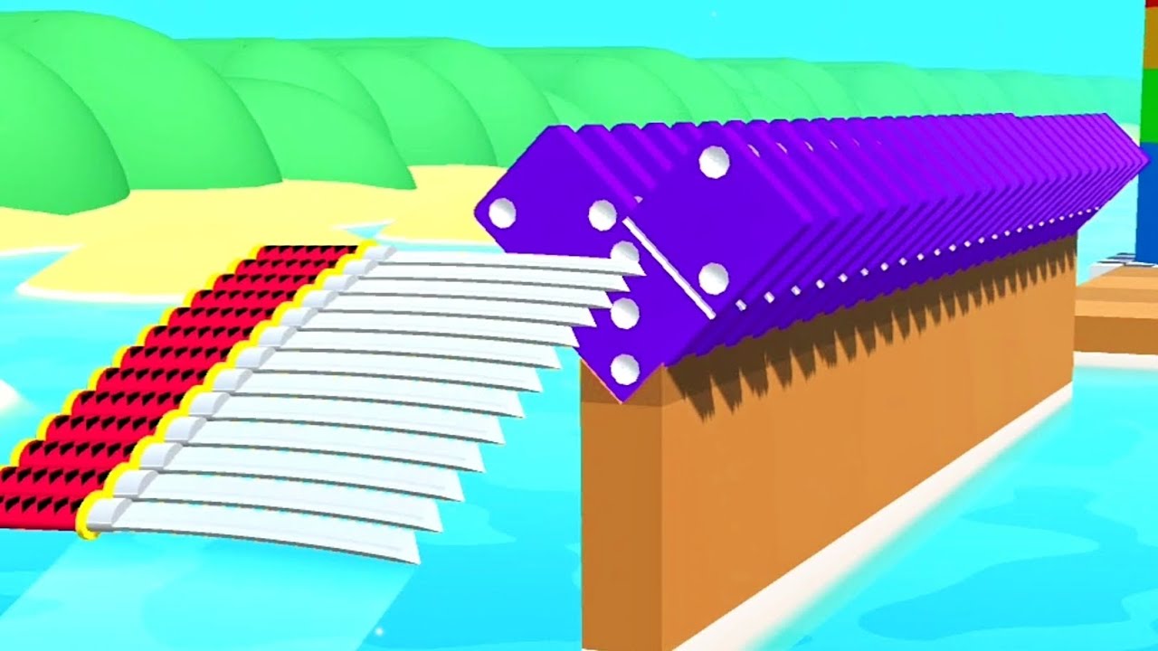 Flying Cut Game! Very Satisfying and Relaxing ASMR Slicing Video