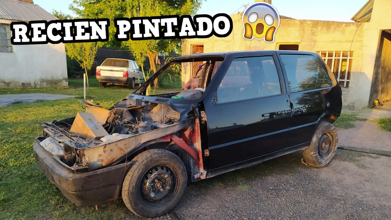PULIENDO y ARMANDO EL FIAT UNO PODRIDO - LLEGAMOS A CORRER? - Suarez Nico
