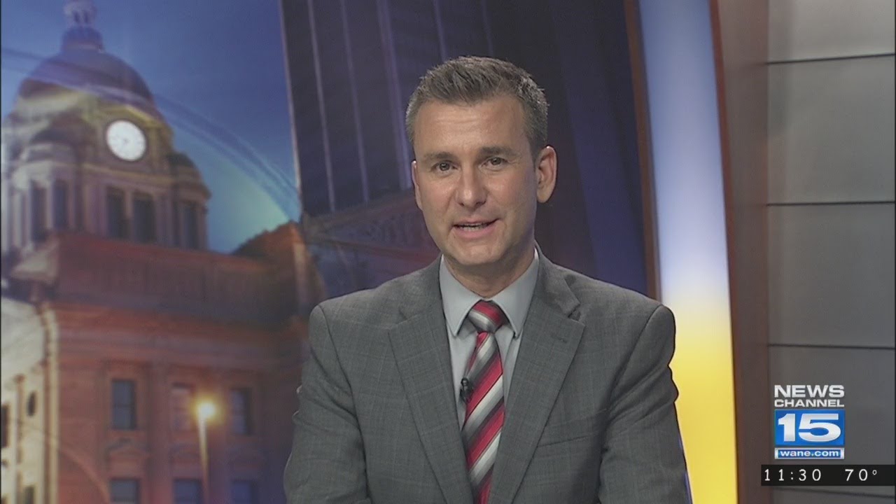 Brett Thomas Anchors Final Newscast at WANE-TV