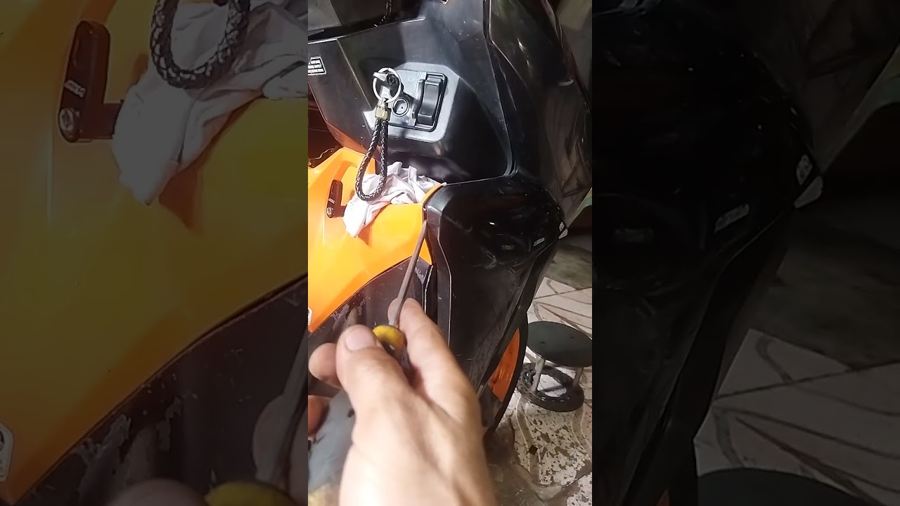 HOW TO REMOVE FRONT COVER  HONDÀ CLICK 125 V2!