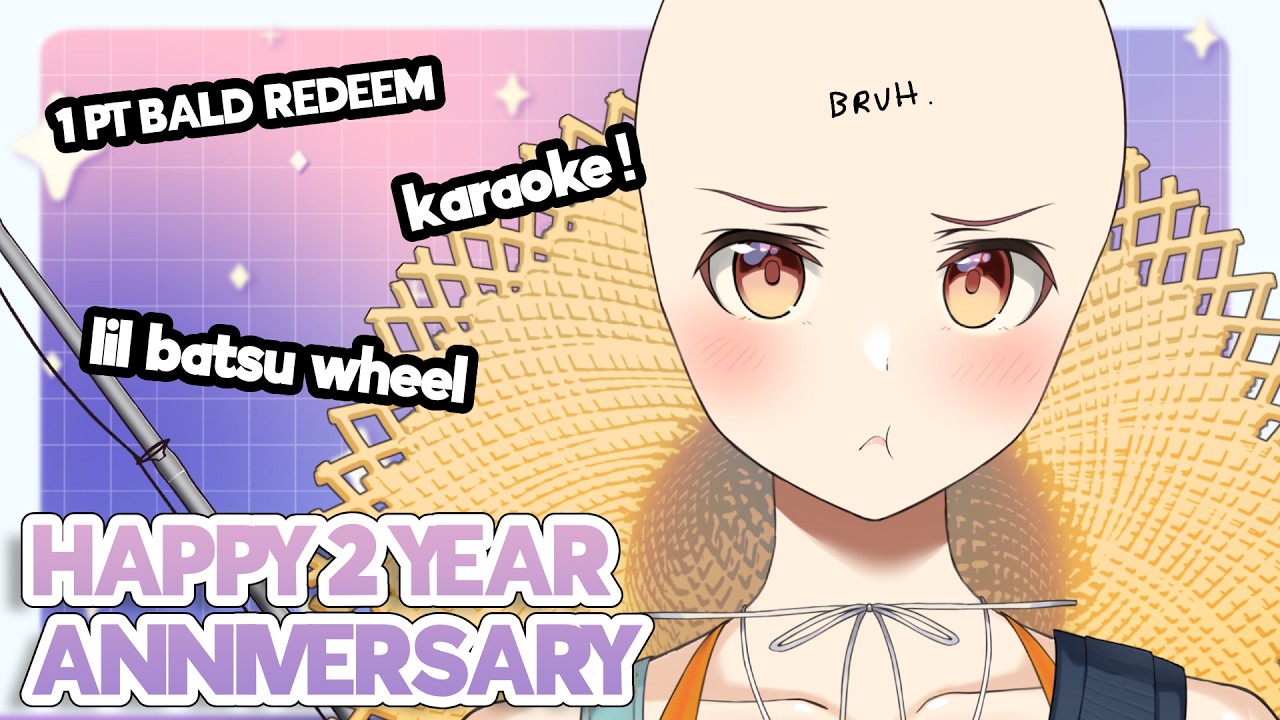 Chat makes me bald for 2 hours straight ✨ 2 YEAR ANNIVERSARY
