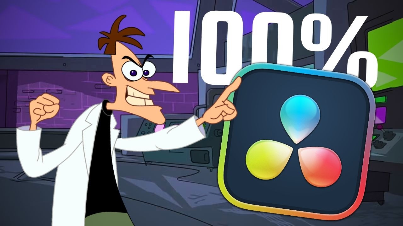 I made my own PHINEAS & FERB Episode in Davinci Resolve!