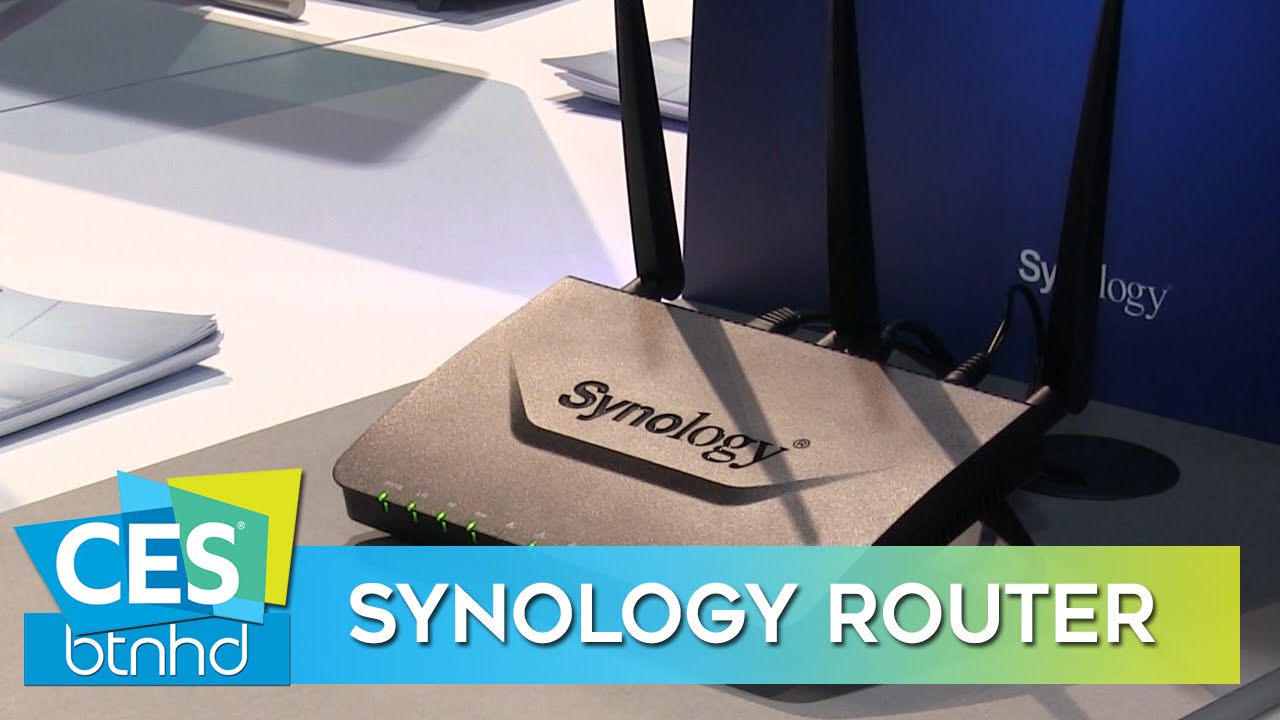 Synology Router RT1900ac First Look! - CES 2016