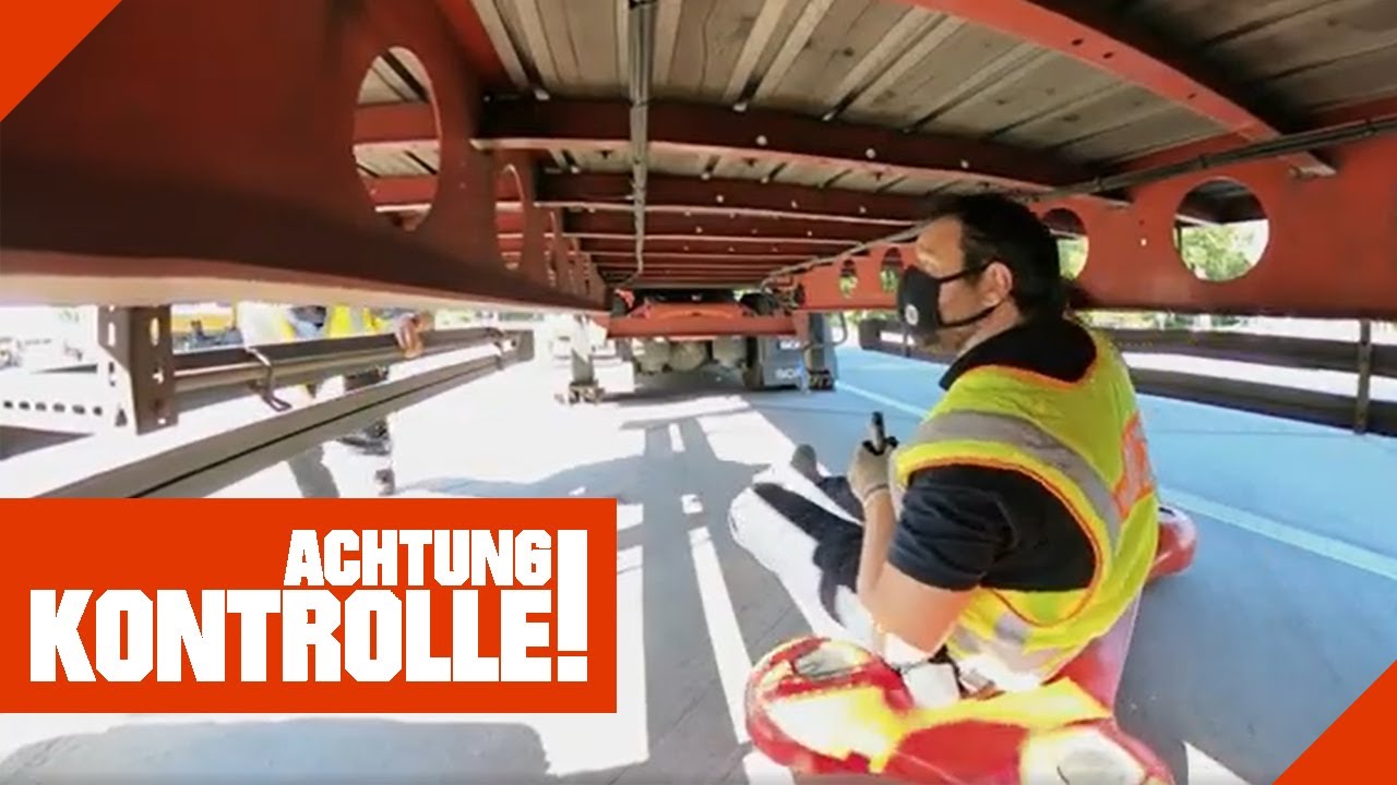 Rostender LKW mit schwerer Ladung - ist das sicher? | 2/2 | Kabel Eins | Achtung Kontrolle