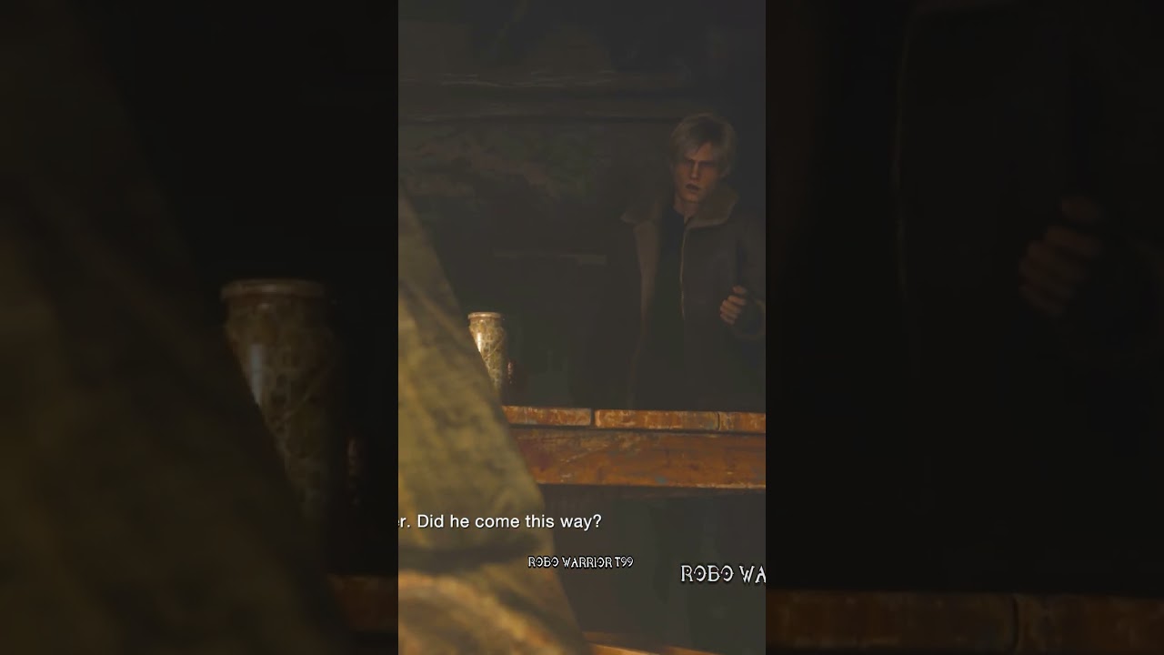 Leon speaks in Spanish Resident Evil 4 Remake
