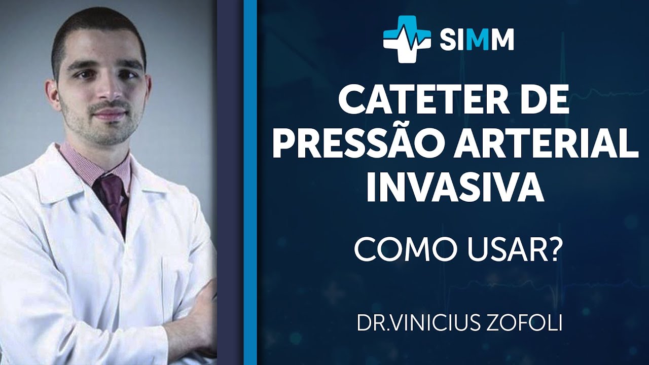 Cateter de press&atilde;o arterial invasiva