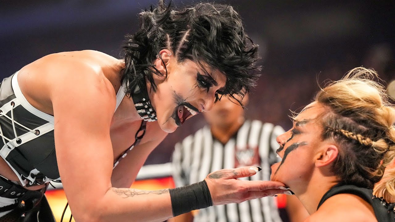 Rhea Ripley's trash talk caught on mic