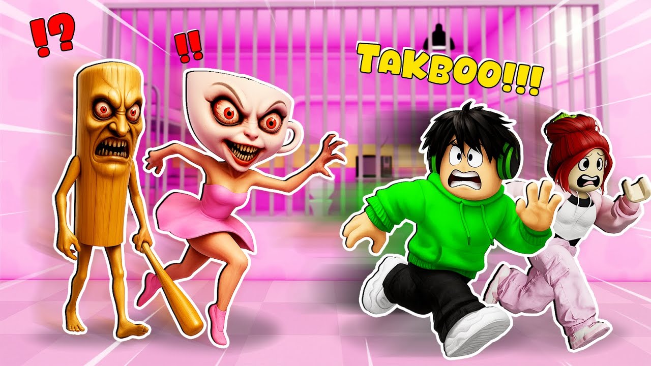 Escape Brainrot Ballerina Cappuccina Prison Run | Brookhave Roblox (Tagalog)