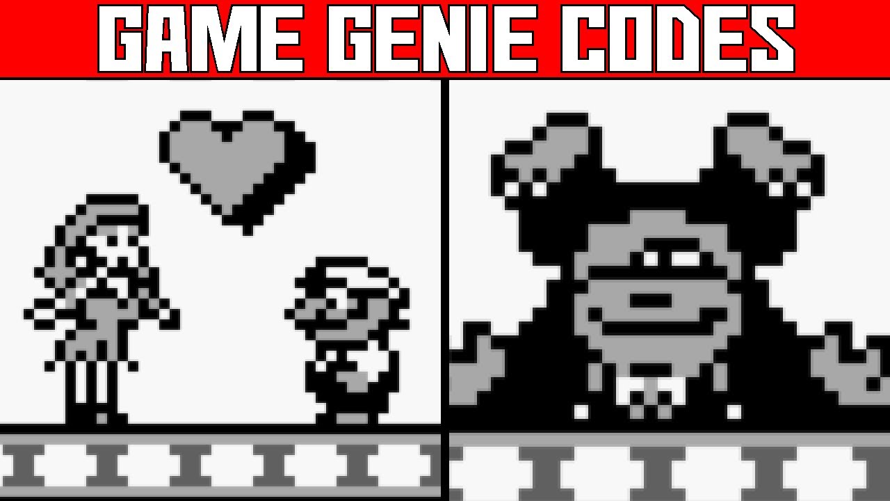 (Donkey Kong '94 GB) Invincibility & Jump In Mid Air - Game Genie Codes