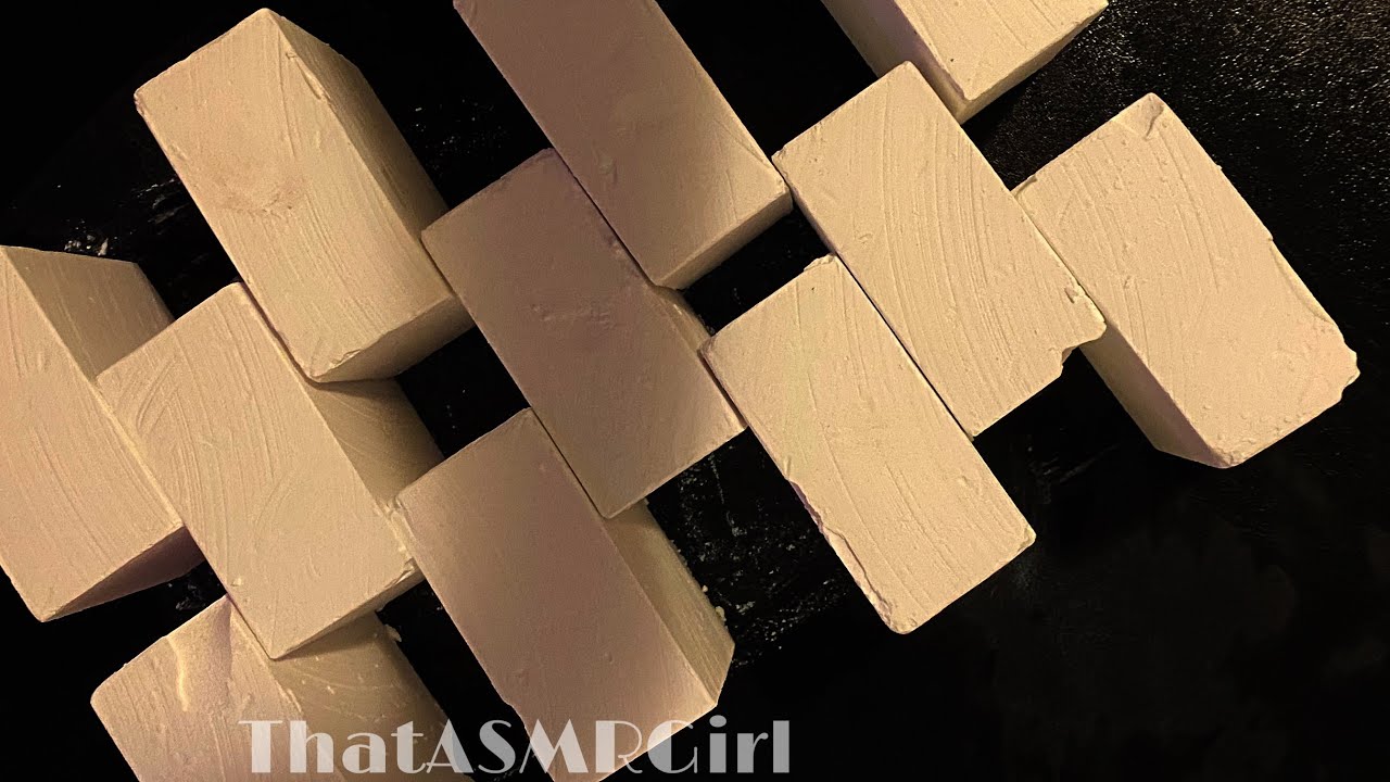 Plain white Fresh UNKNOWN💕✨. // ASMR | crispy | soft | crunchy | Gymchalk.
