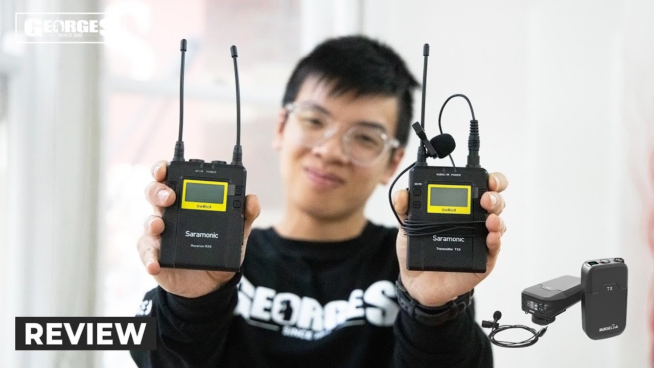 Saramonic UWMIC9 vs RODE Filmmaker Review | The best wireless mic system for under $500