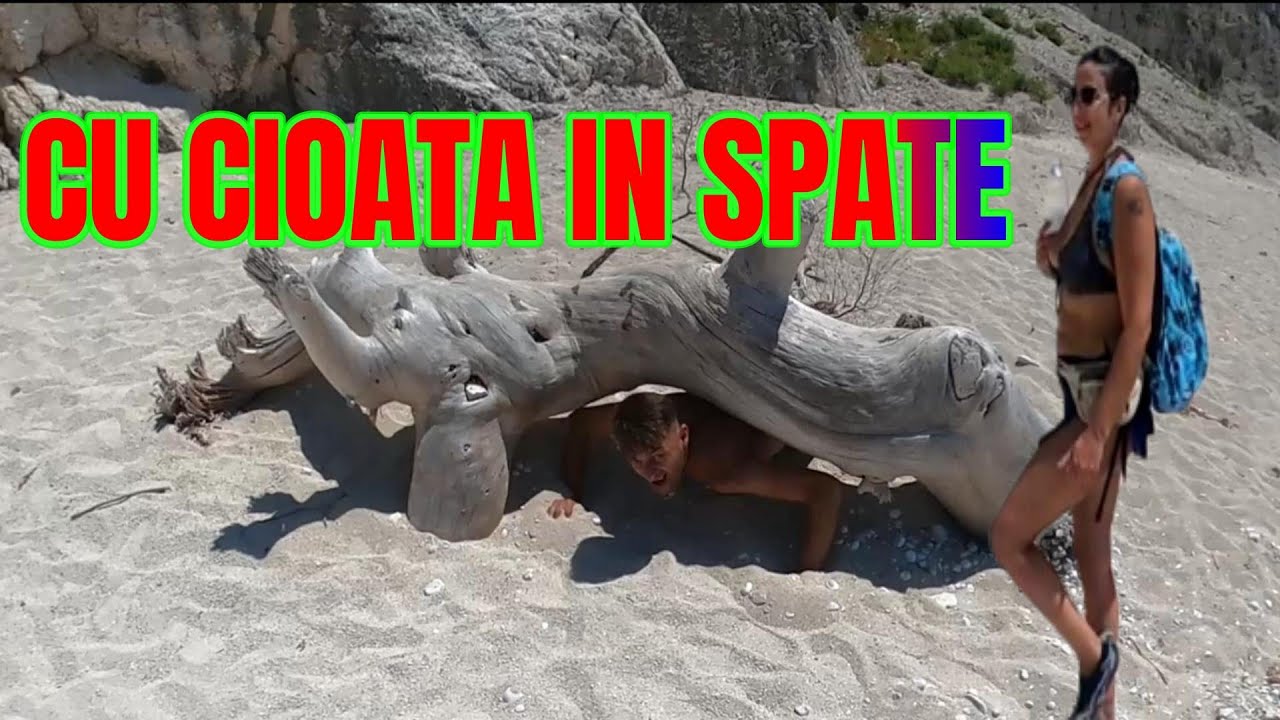 EGREMNI BEACH ESTE  O  PLAJA  IZOLATA ,ALEG RAIUL!!! ... EU RAMAN AICI !  partea 2