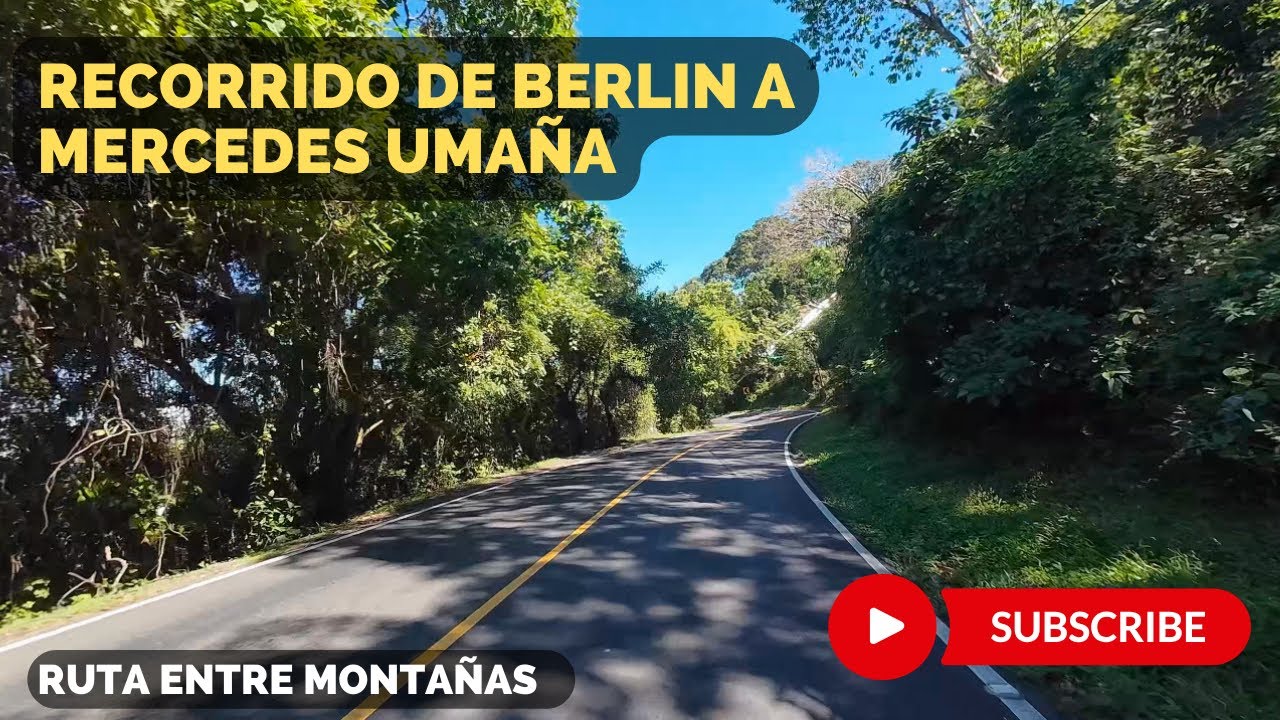 Recorrido de BERLÍN  hacia MERCEDES UMAÑA USULUTAN