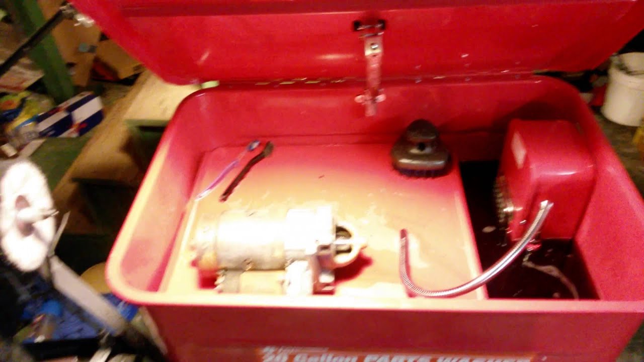 20 gallon parts washer review.