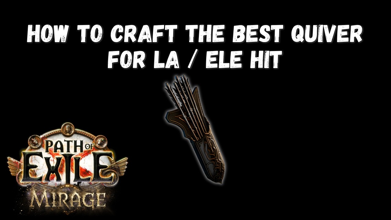 Руководство по созданию колчана для эндгейма – LA / Ele Hit Deadeye (PoE 3.28)