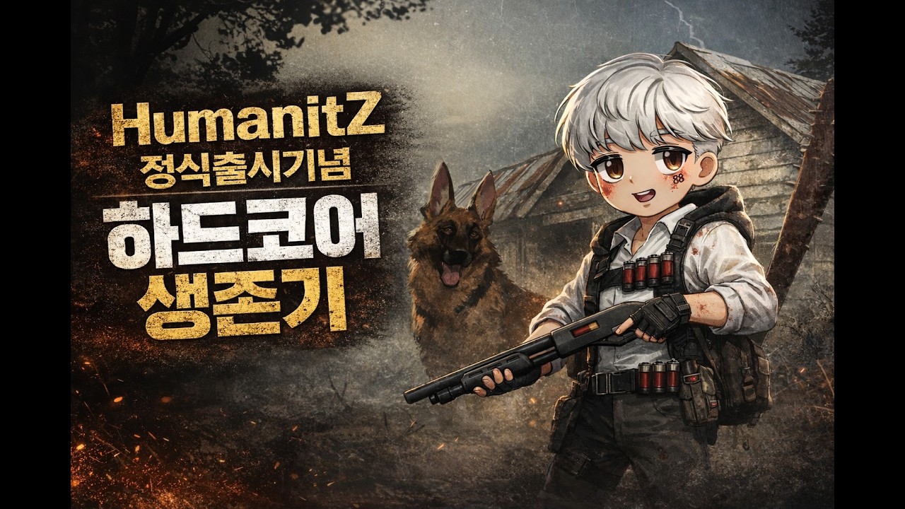 얼리 끝. 정식출시! 더 새롭고 재미있어 졌다는 휴머니츠 생존기 1ㅣHumanitZ