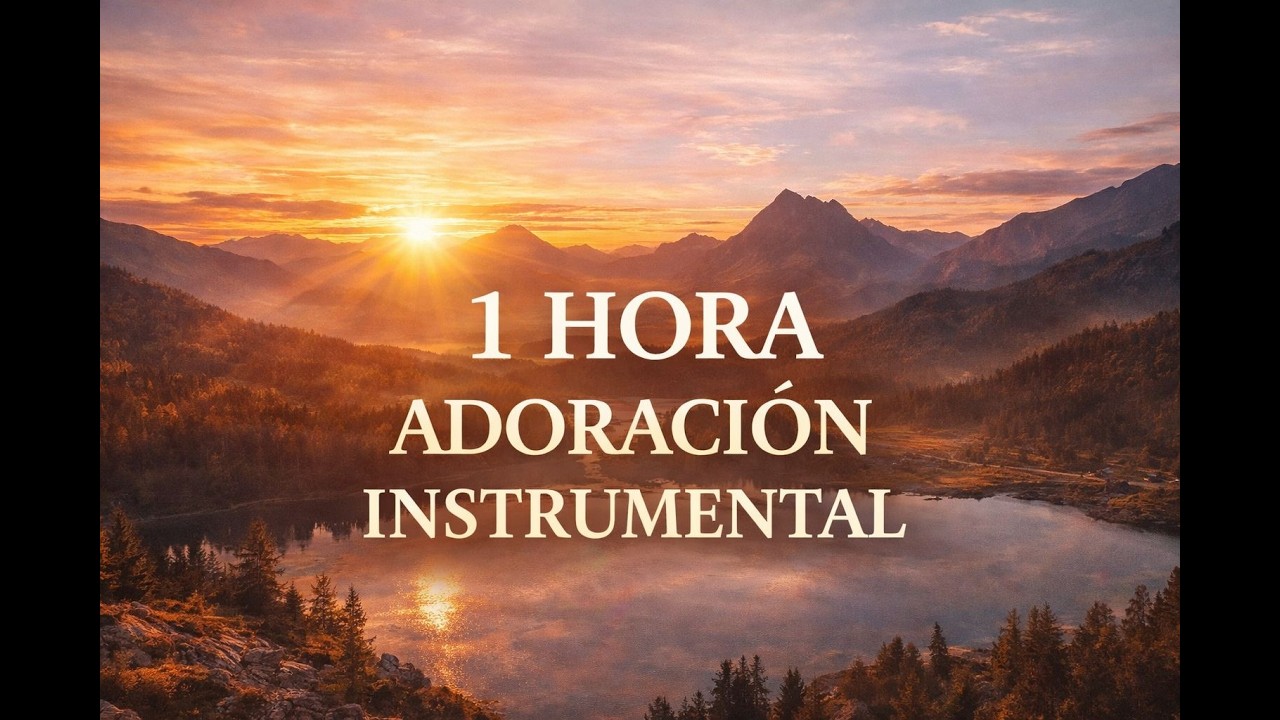 1 Hora de Música Cristiana Instrumental 🌅 Adoración Suave para Orar y Descansar