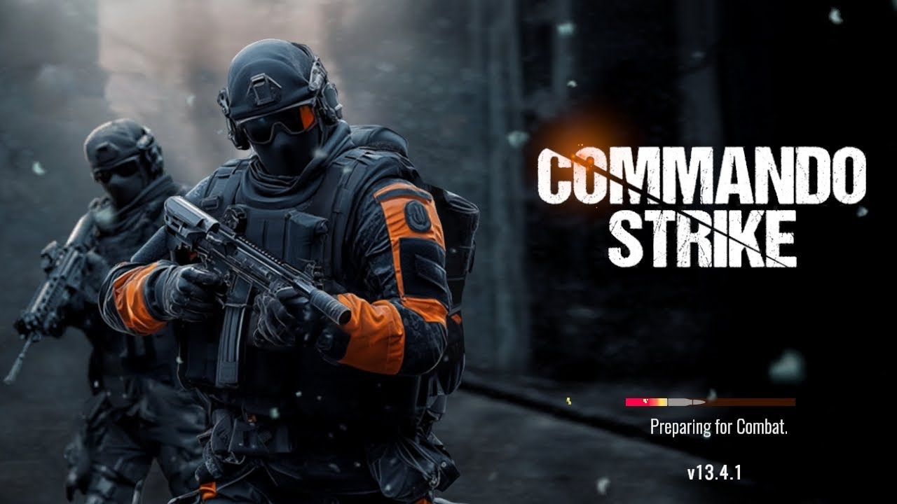 I play new game Commando Strike |gun game |