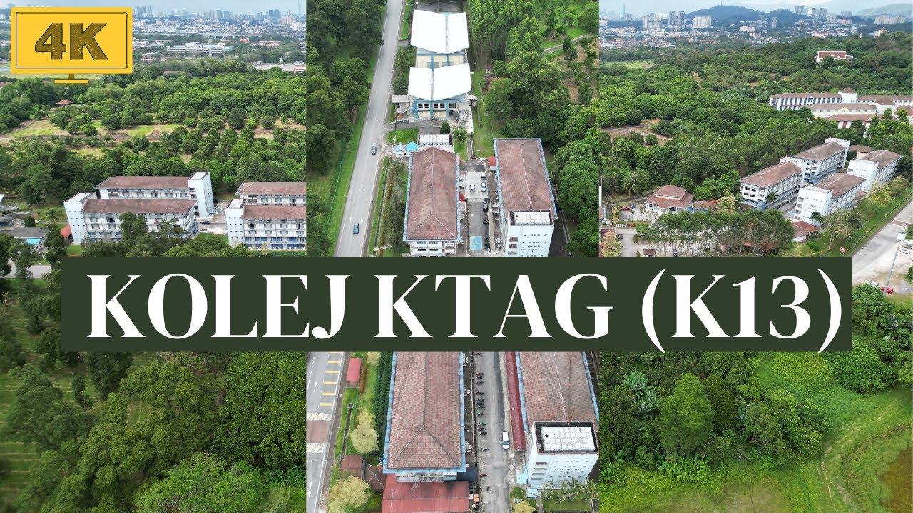 [ 4K ] K13 | KTAG  Tour by Drone - Explore the Beauty of Tan Sri Aishah Ghani College