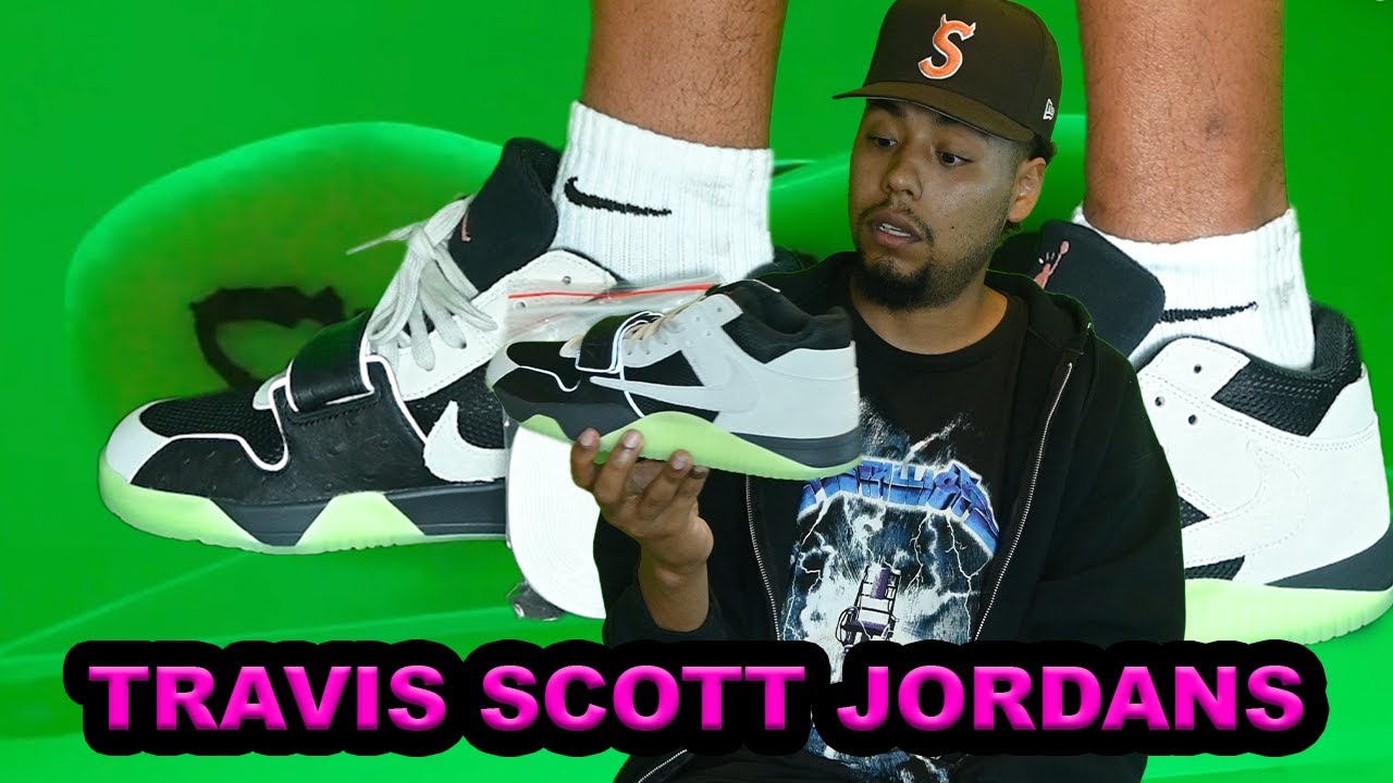 Unboxing Travis Scott x Chase B Jordan Jumpman Jack TR Black Night Silver!