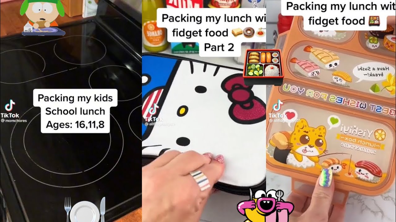Packing Lunches Asmr