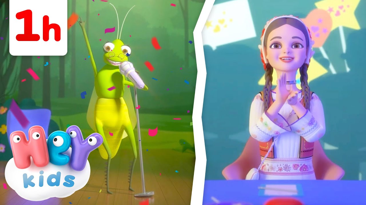 ¡El concurso de canto! 🎤 | Dibujos Animados y Canciones para Niños | HeyKids - Canciones infantiles