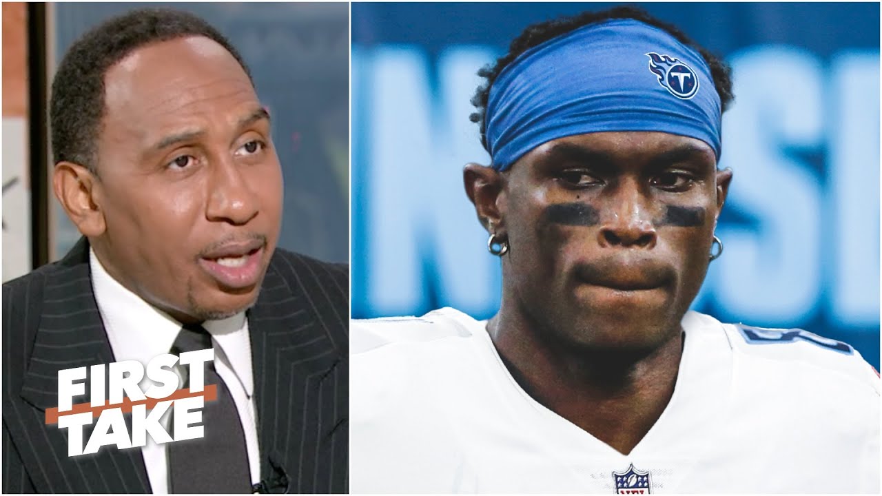 'I love it!' - Stephen A. reacts to Julio Jones to the Titans | First Take