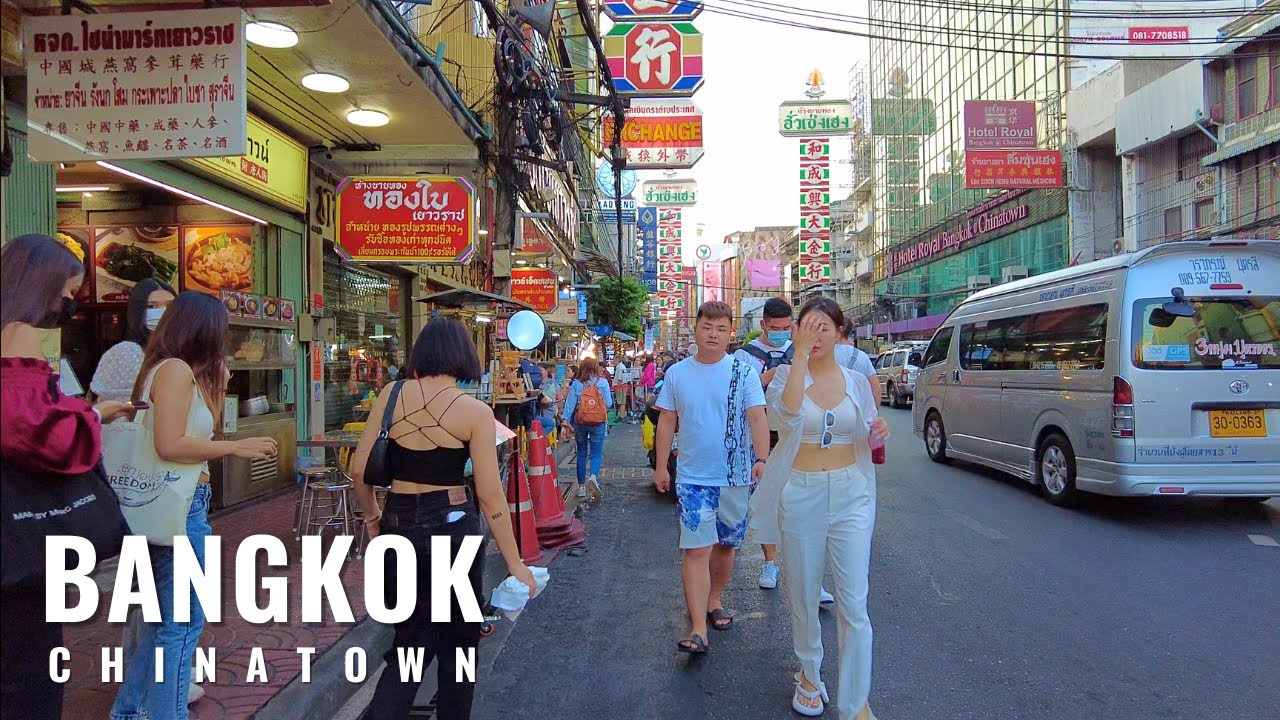 🇹🇭 Bangkok, Thailand | Street Walk | 4K | Chinatown | Walking Tour | World Walker 2023