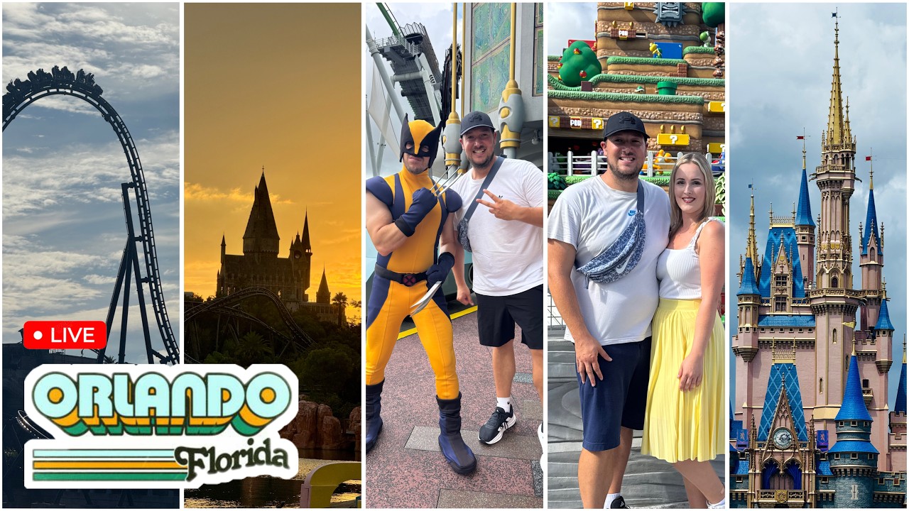 Orlando 2026 - Reisetipps in die Welt der Freizeitparks! |Livestream|