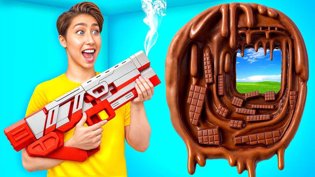 100 Layers of Chocolate Challenge | Prank Wars by Choco DO