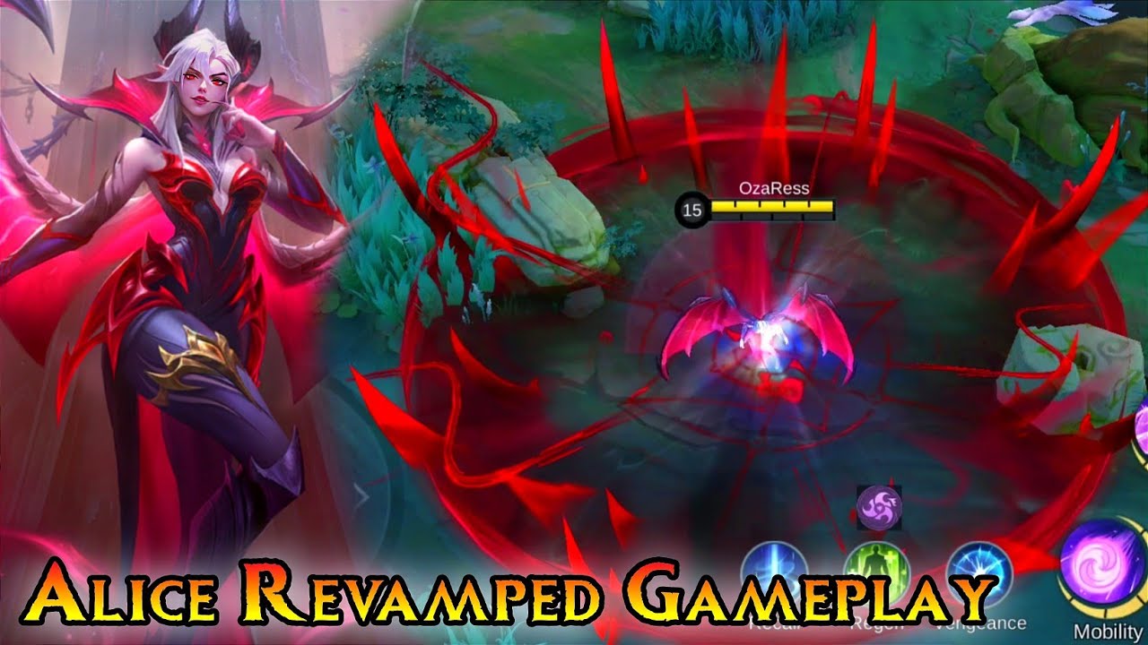Alice Revamped Gameplay - Mobile Legends Bang Bang