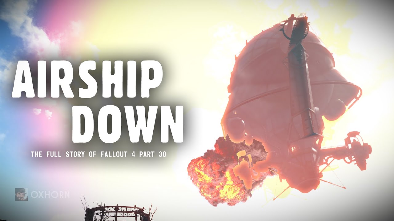 Airship Down: The Institute Attacks the Brotherhood - The Story of Fallout 4 Part 30