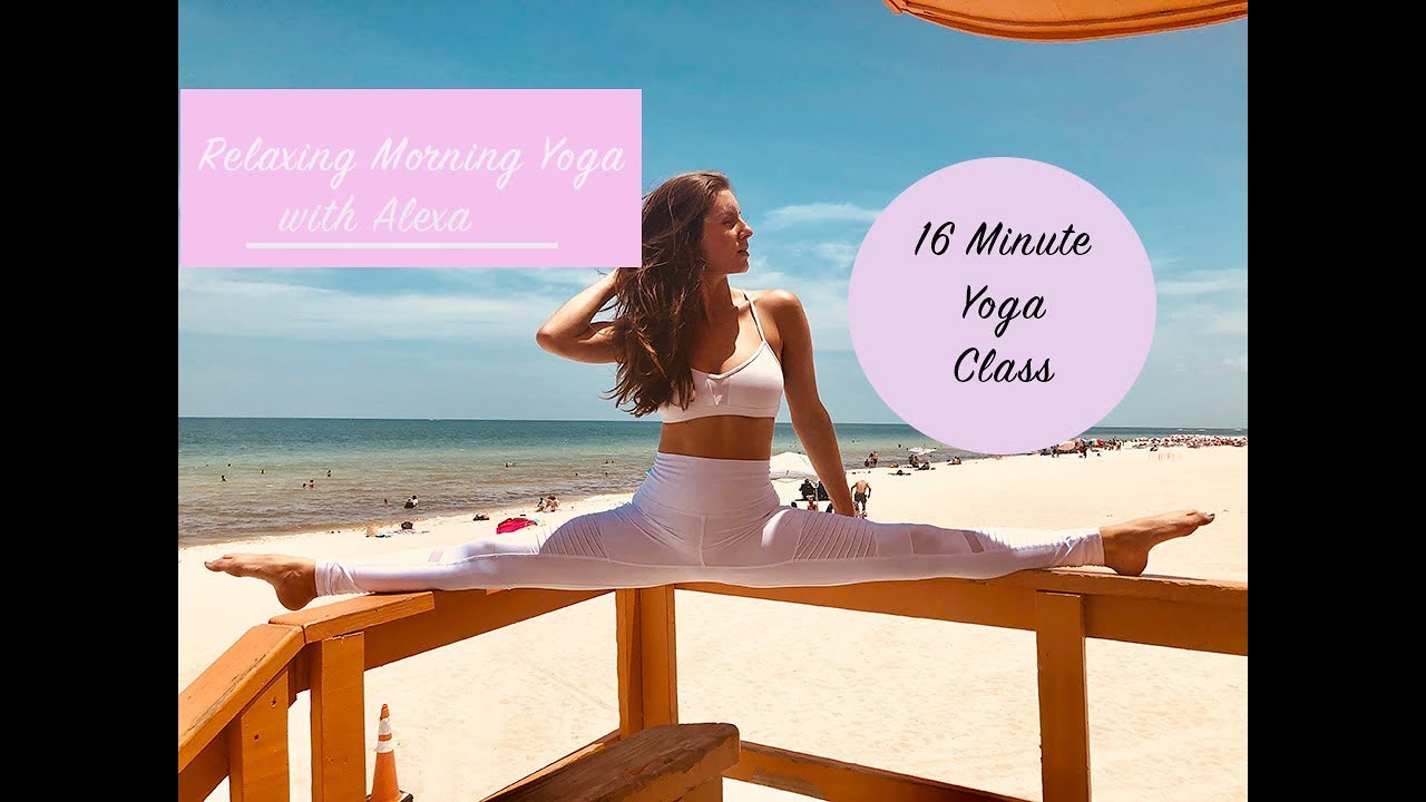 Relaxing Morning Yoga with Alexa