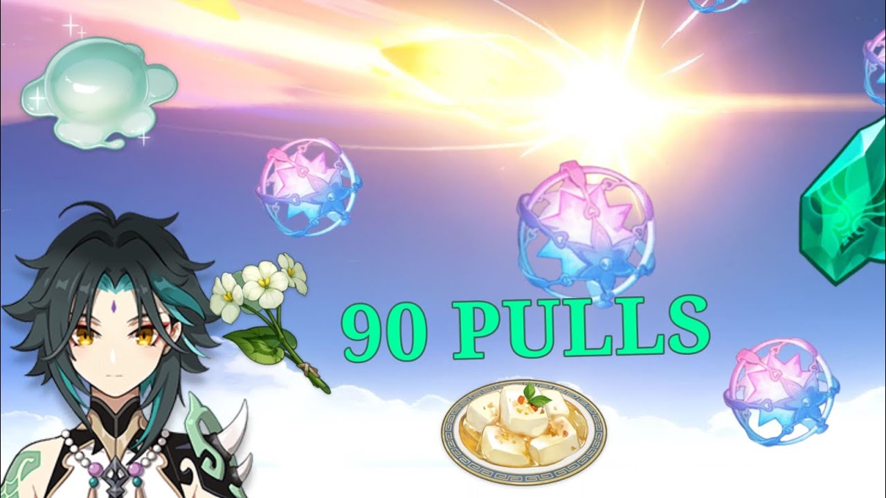 F2P pulling for Xiao with 90 pulls!!!