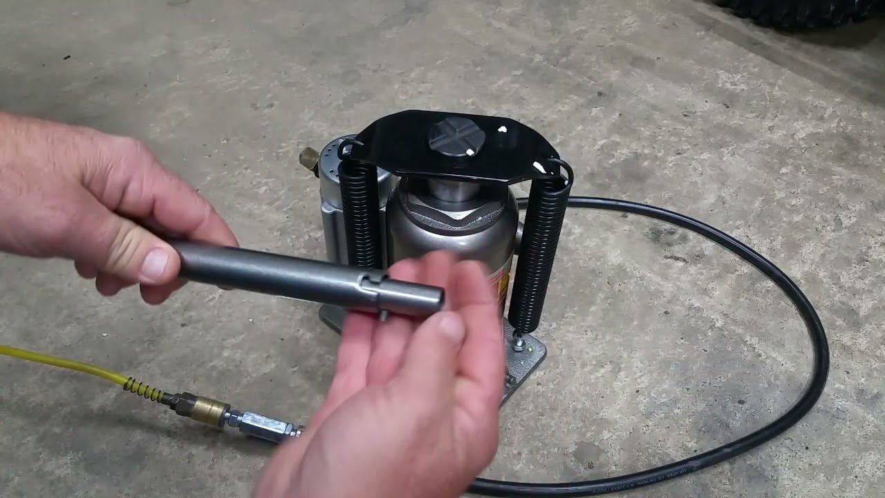 Harbor Freight 20 ton air/hydraulic bottle jack