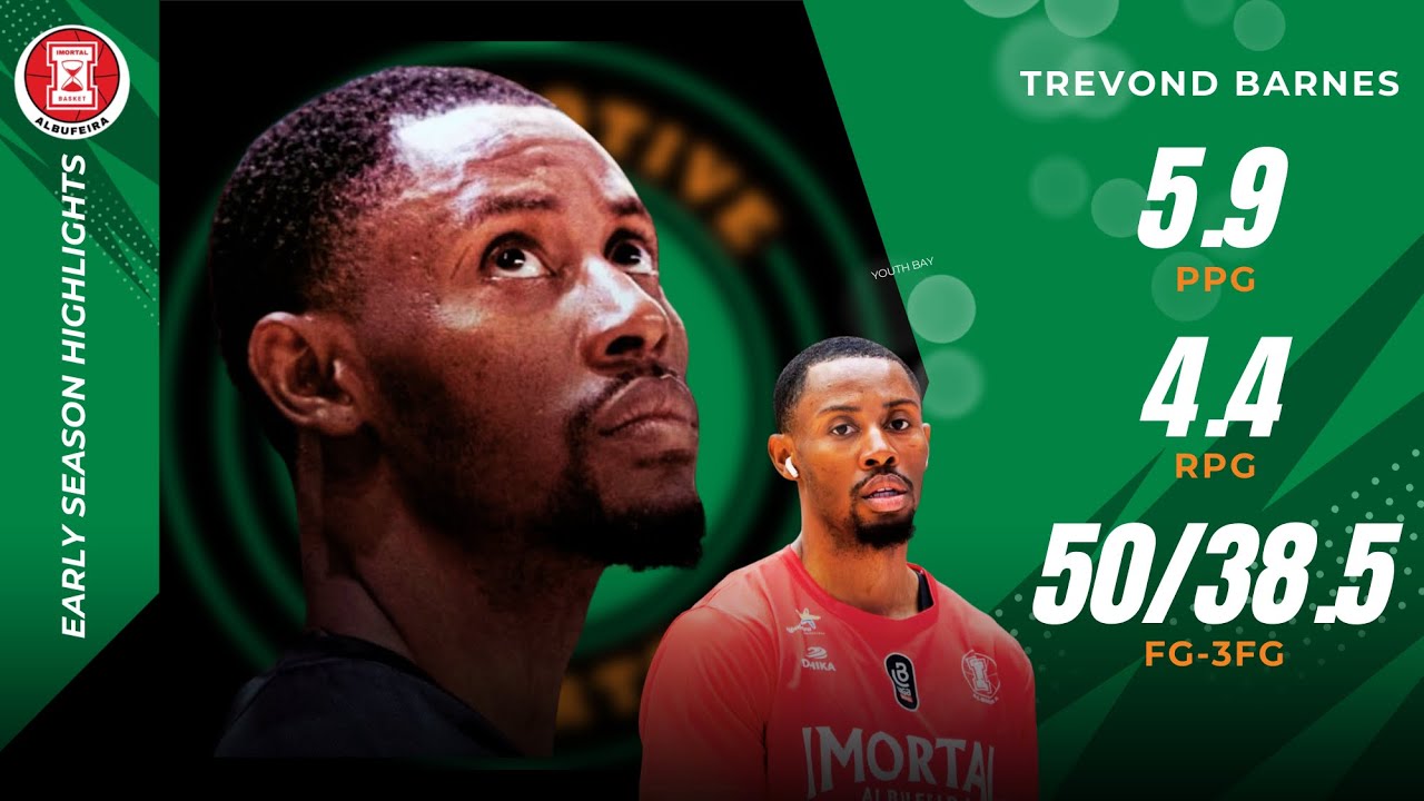 Trevond Barnes Pro Highlights 🇵🇹 | Imortal BC | Versatile 6’9 Big | 2025-26 Season