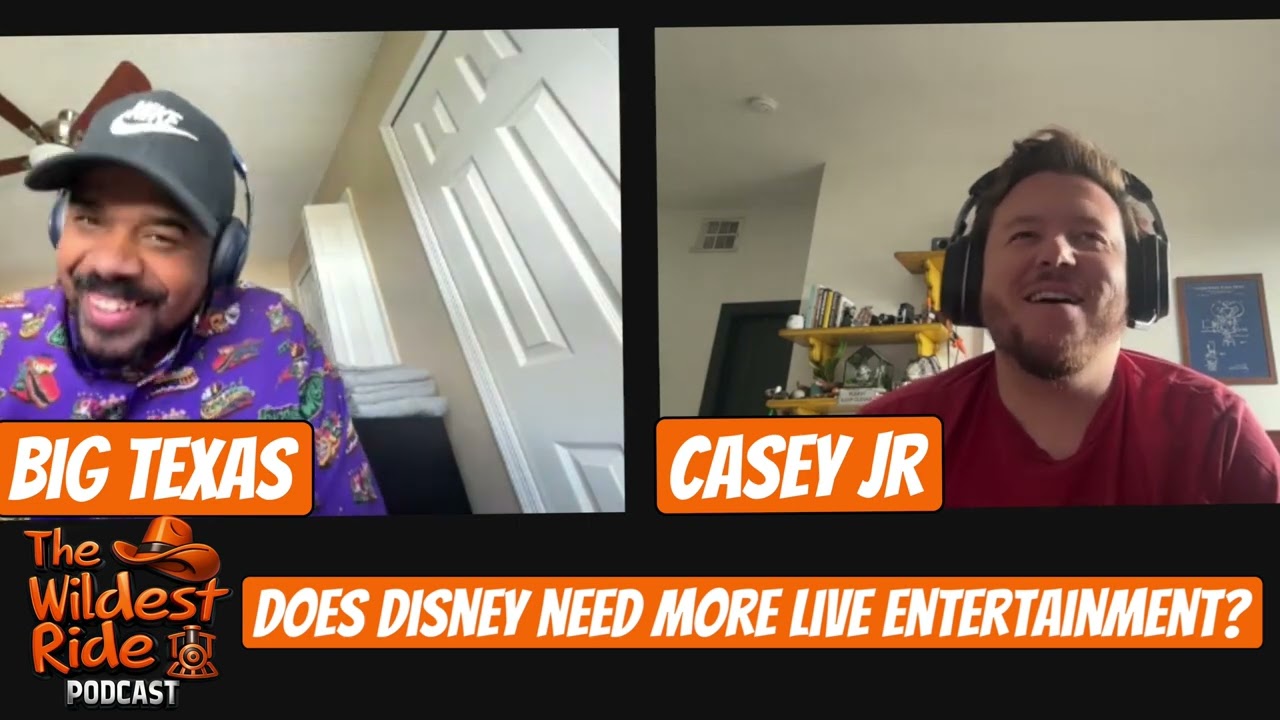 Why Disney needs live entertainment. 