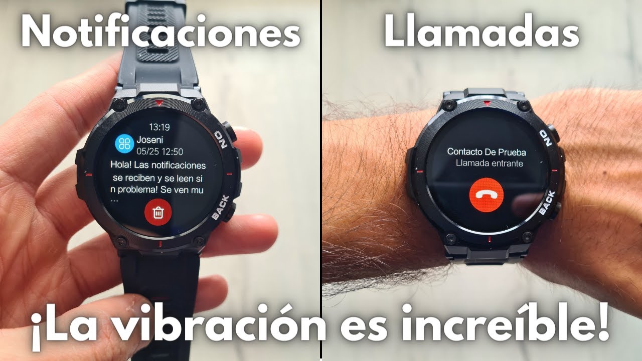 ¿WhatsApp y Llamadas en el Smartwatch K37 Sports GPS? 👉 Llamadas NO.