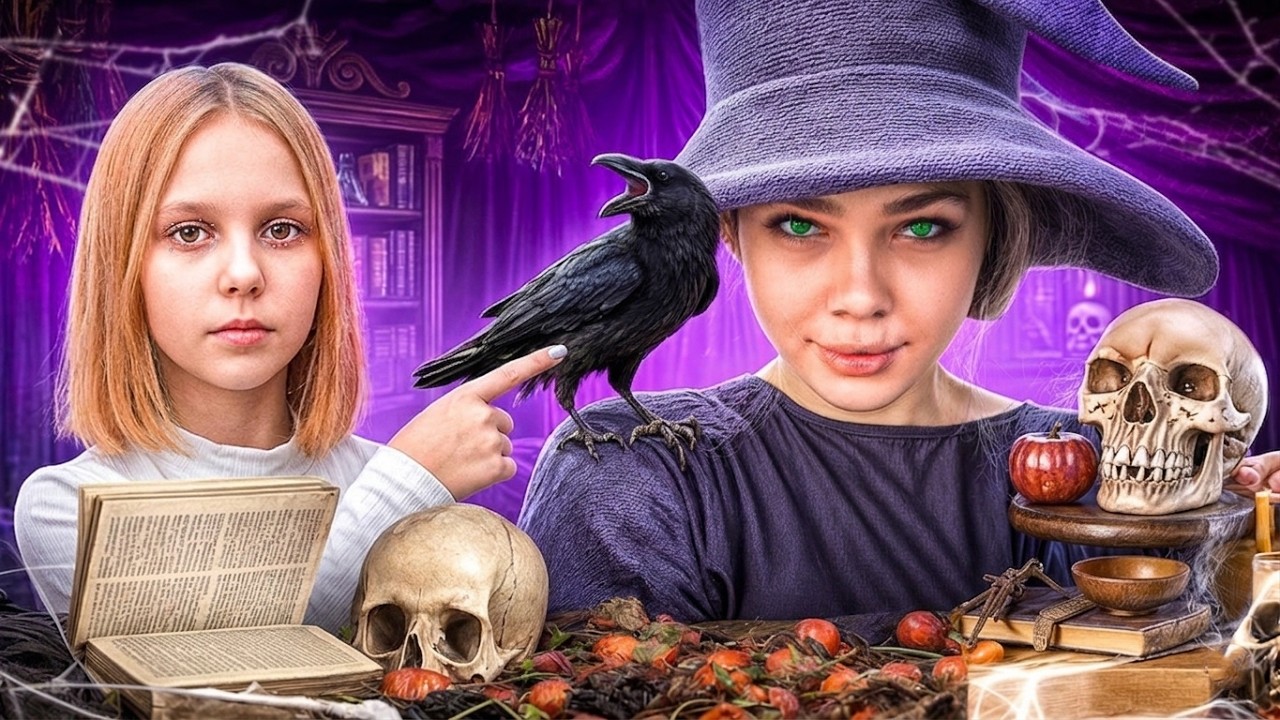 Teta mého kamaráda — čarodějnice?! 🕯️ Magie ve skutečném životě!